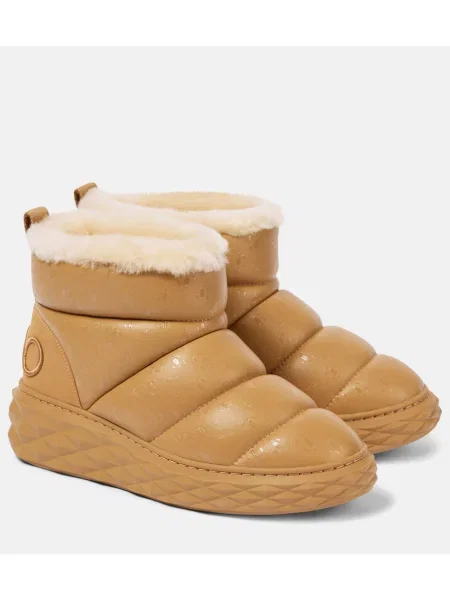 Botine Jimmy Choo din piele maro