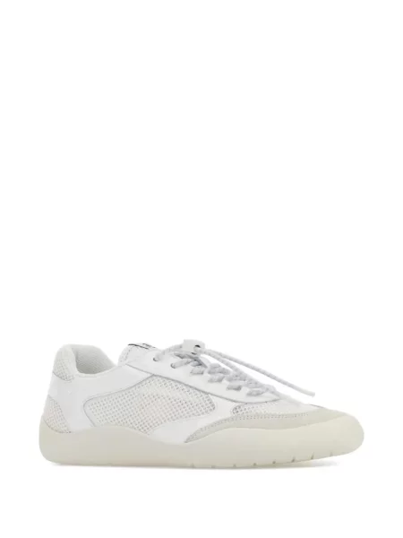 Sneakerși Prada plasă alb