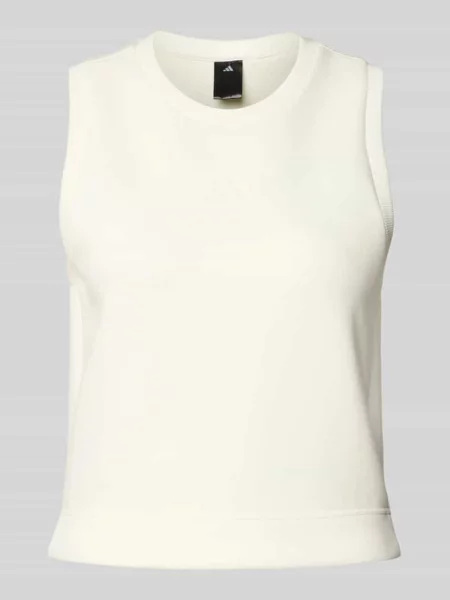 Top Adidas Sportswear z nadrukiem biały