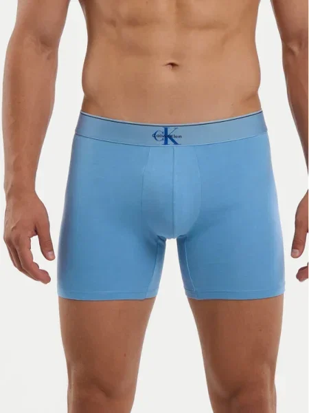 Calvin Klein Underwear Boxerky kráľovská / svetlomodrá / čierna modrá