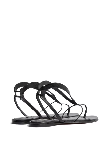 Sandale Alberta Ferretti din piele negru