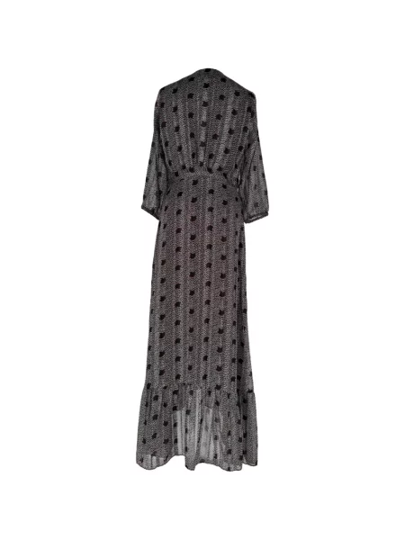 Rochie maxi Ba&sh plic negru