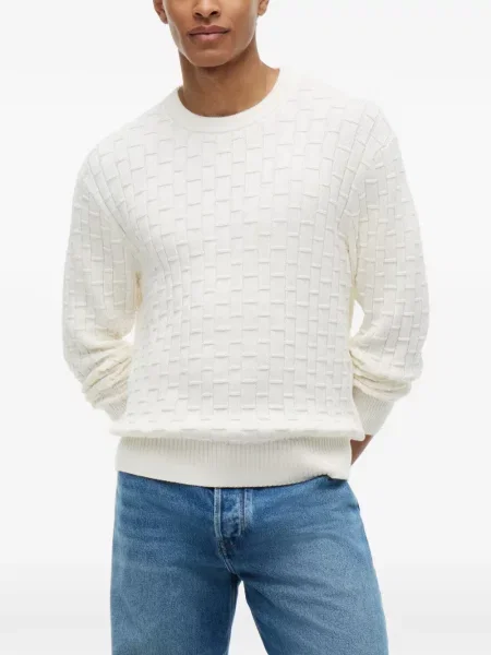 Pulover Tommy Hilfiger cu decolteu rotund