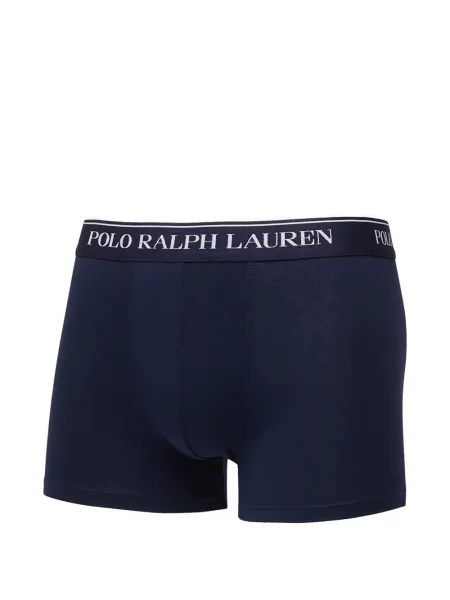Izolat chiloți Polo Ralph Lauren cu autograf de catifea cord albastru