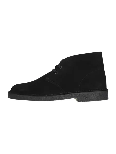 Clarks Originals półbuty zamszowe Desert Boot czarny