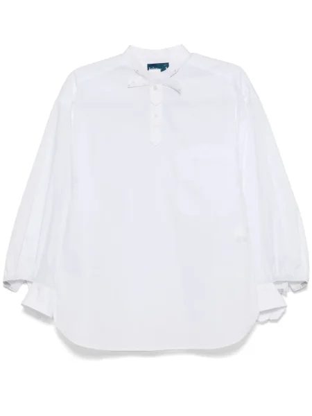 Cămașă Kolor cu mâneci lungi lungă alb