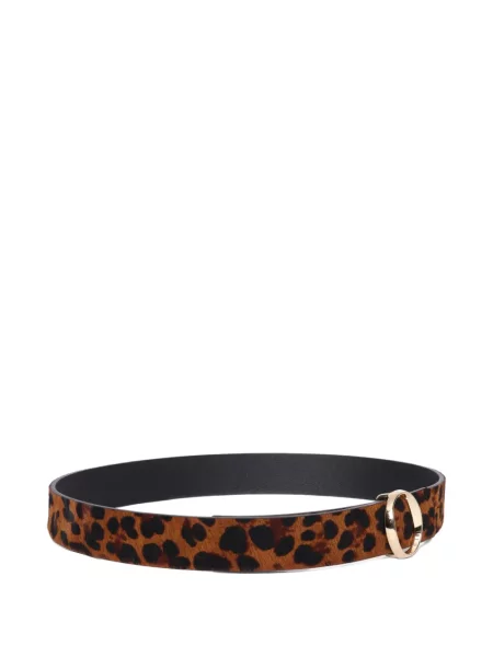 Curea Orciani cu imagine cu model leopard maro