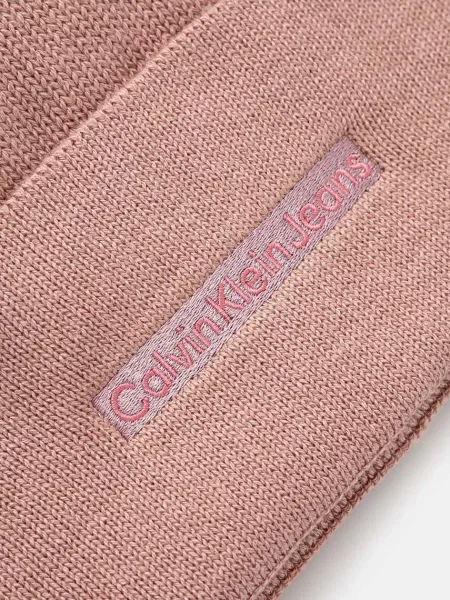 Calvin Klein Čiapka Inst Embro ružová