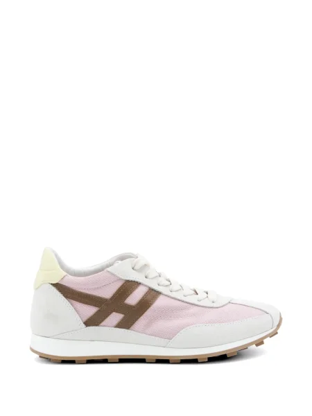 Sneakerși Hogan cu aplicații alb