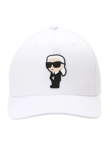 Karl Lagerfeld Șapcă bej / negru alb