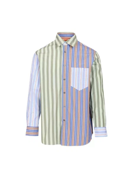 Koszula Paul Smith w paski z paskiem