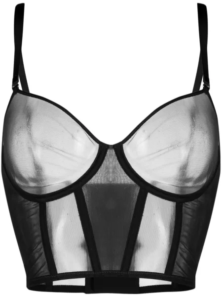 Sutien Maison Close negru