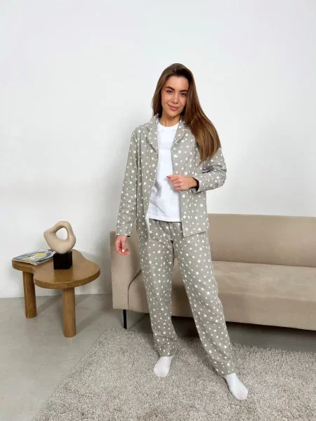 Пижама Cosy серая