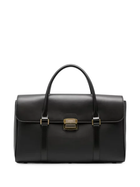 Geantă Emporio Armani din piele negru