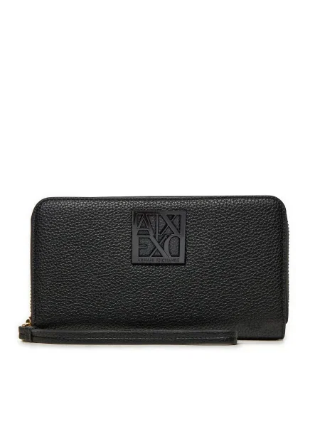 ARMANI EXCHANGE Portofel SUSIE' negru