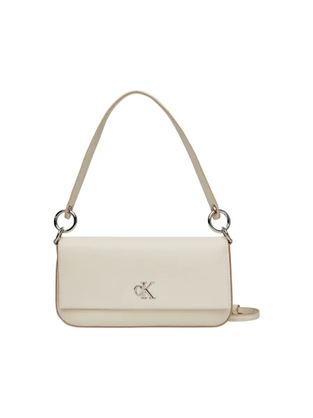 Kabelka Calvin Klein Jeans béžová