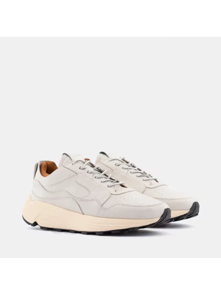 Sneakersy Buttero skórzane białe