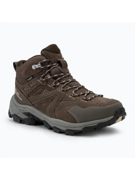 Jack Wolfskin férfi túrabakancs Vojo Tour Lt Texapore Mid hideg kávé. Méret: EU barna