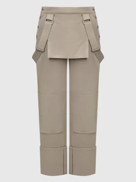 Брюки Max Mara хаки
