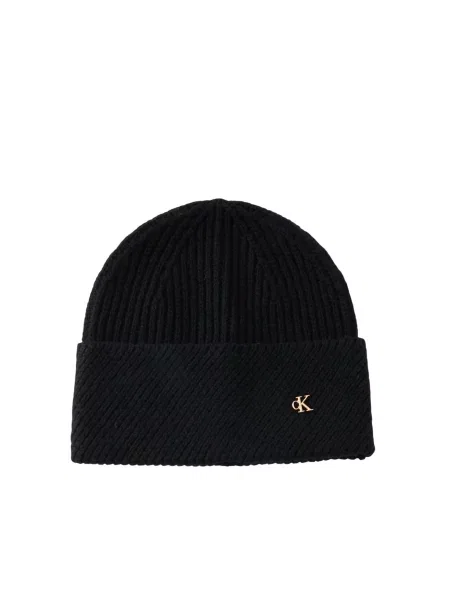Calvin Klein De lână căciulă negru