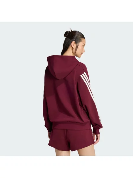 MIKINA S KAPUCÍ ADIDAS KIT bílá