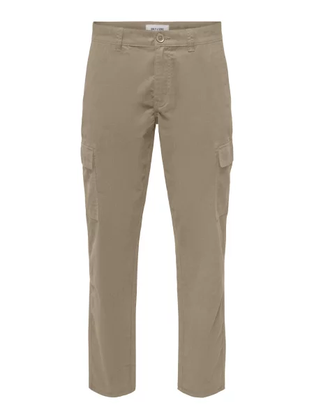 Only & Sons Cargo hlače Turin toplo smeđa