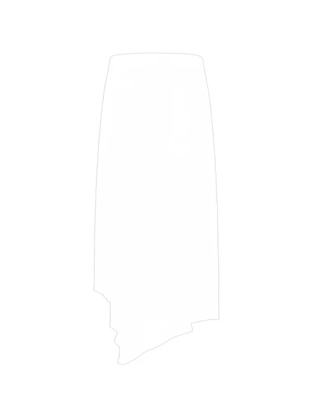 Rochie midi Ili Node asimetrică negru