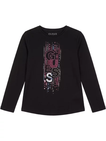 Tricou copii Guess negru