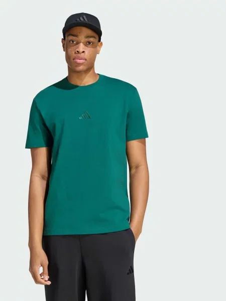 Футболка adidas зелений