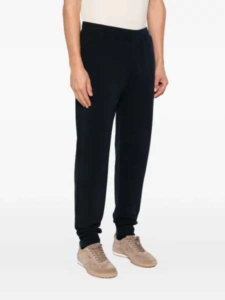 Pantaloni Corneliani alergare albastru