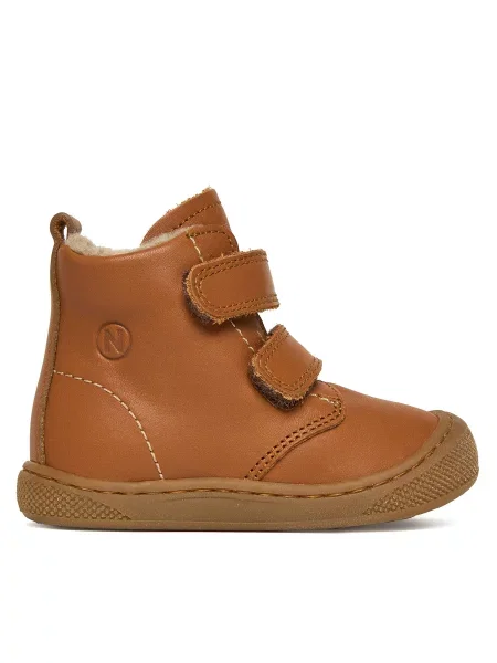 Черевики Naturino Bubble Wide Vl коричневий