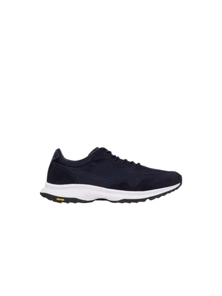Sneakersy Scarosso zamszowe niebieskie