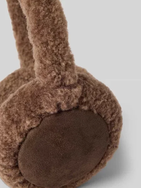 Czapka Pieces z futerkiem