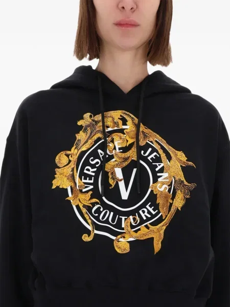 Pulover Versace Jeans Couture negru