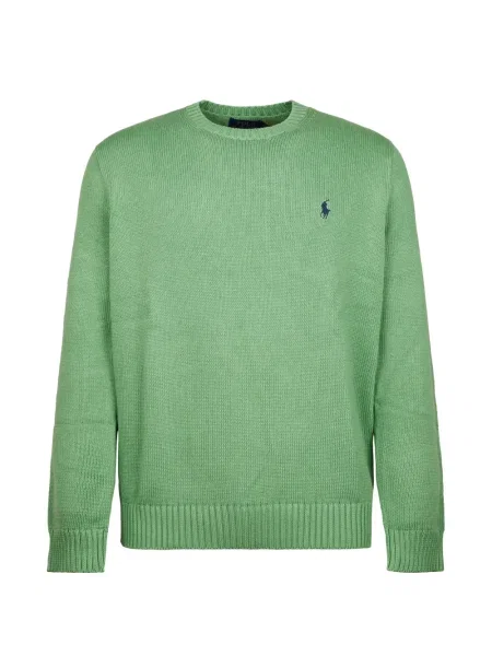 Pulover Polo Ralph Lauren cu decolteu rotund verde