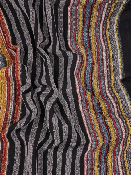 Fular Paul Smith cu dungi negru