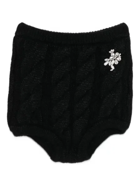 Pantaloni scurți Simone Rocha negru