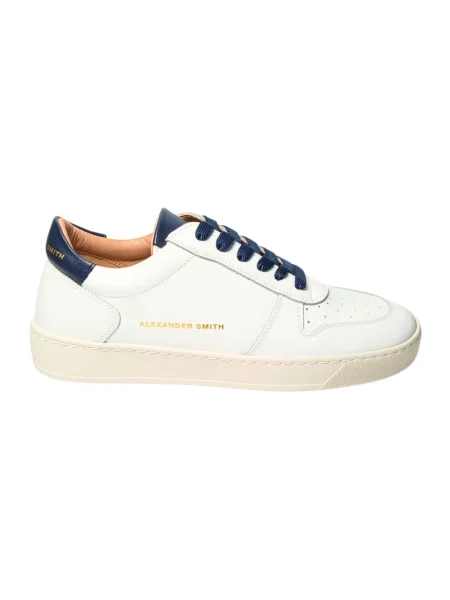 Sneakersy Alexander Smith białe