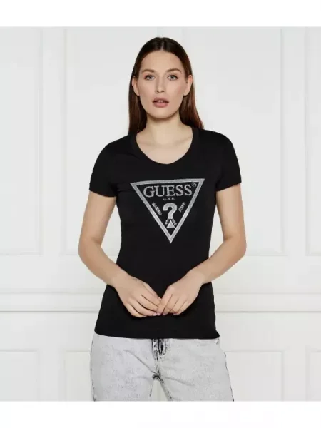 GUESS Tricou negru