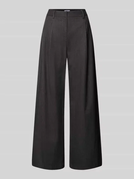 Spodnie Wide Leg z zakładkami w pasie model JAYCE' Suncoo Paris