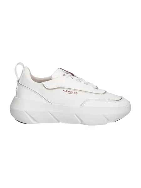 Sneakersy Alexander Smith skórzane białe