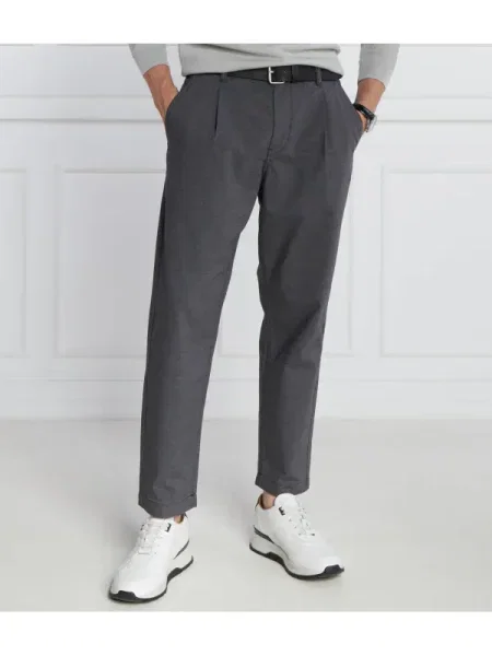 BOSS ORANGE Pantaloni chino Shyne | Tapered gri
