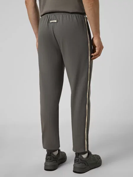 Спортивні штани бавовна/поліестер сірий