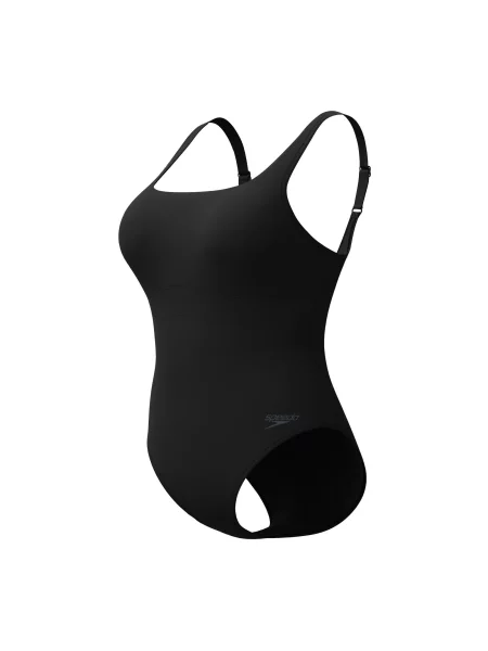 Strój kąpielowy jednoczęściowy na basen Speedo Shaping Eclipse czarny