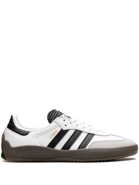 Ленени чехли Adidas бяло