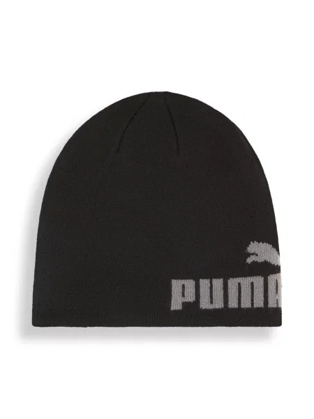 PUMA Młodzieżowa czapka beanie Essentials śCzerwonyniej głębokości bez mankietu Akcesoria czarny