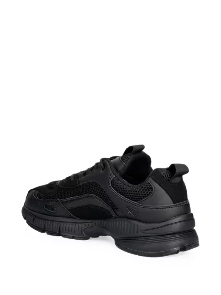 Sneakerși Armani Exchange plasă negru