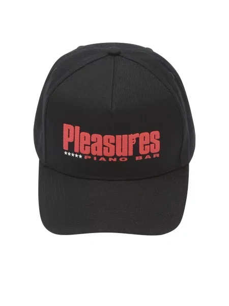 Czapka z daszkiem Pleasures czarna