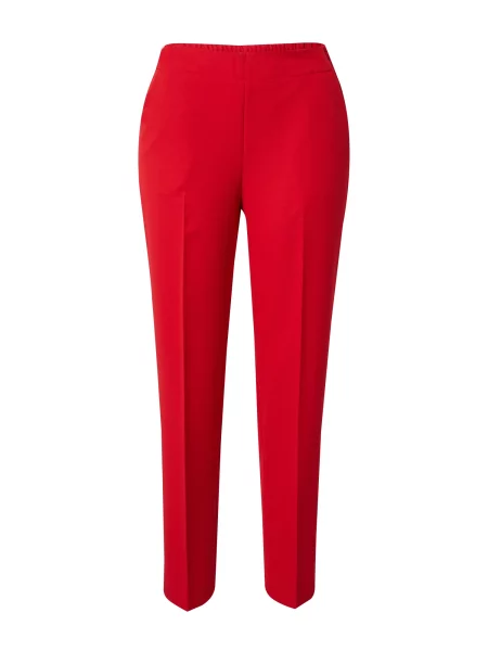 MORE & MORE Pantaloni cu dungă roși aprins