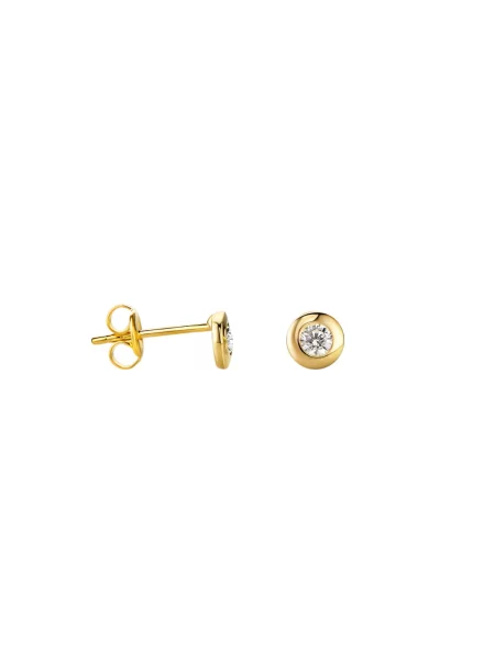 Vanlere Fülbevalók Ohrstecker aus Gelbgold arany